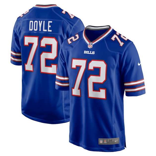 mens nike tommy doyle royal buffalo bills game player jersey